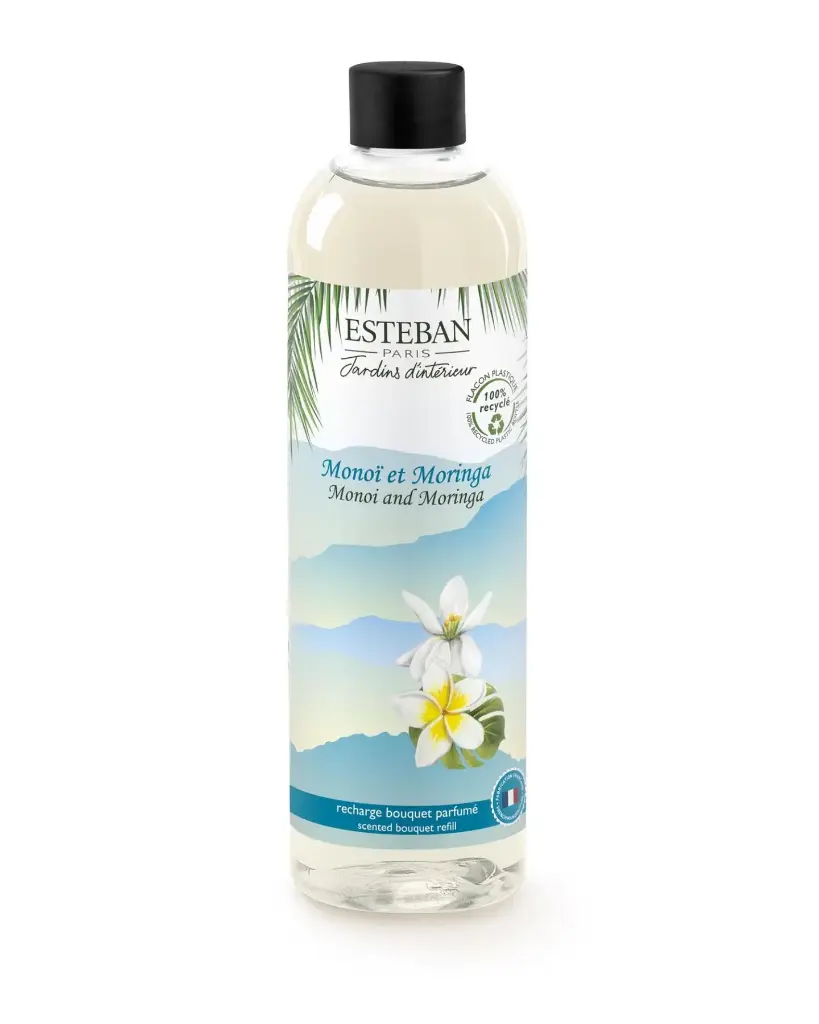 Recharge pour bouquet parfumé Monoï et Moringa - Esteban