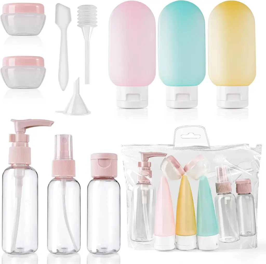 Trousse 11 pièces de flacon voyage - Terra Nature